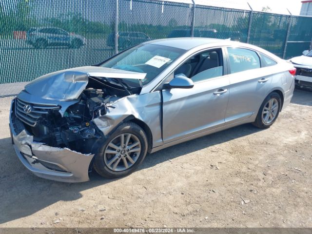 Photo 1 VIN: 5NPE24AF6HH568505 - HYUNDAI SONATA 