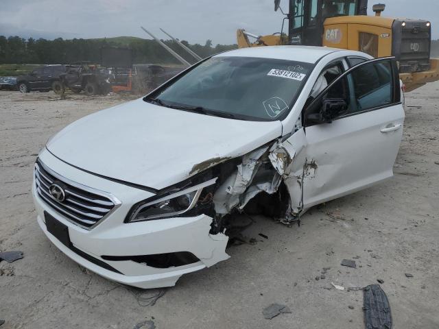 Photo 1 VIN: 5NPE24AF6HH573512 - HYUNDAI SONATA SE 