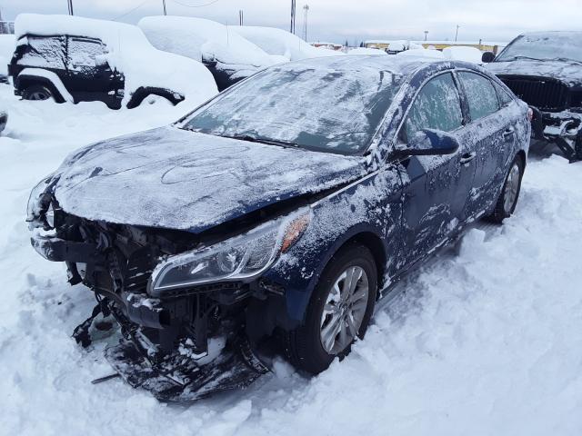 Photo 1 VIN: 5NPE24AF6HH574711 - HYUNDAI SONATA SE 