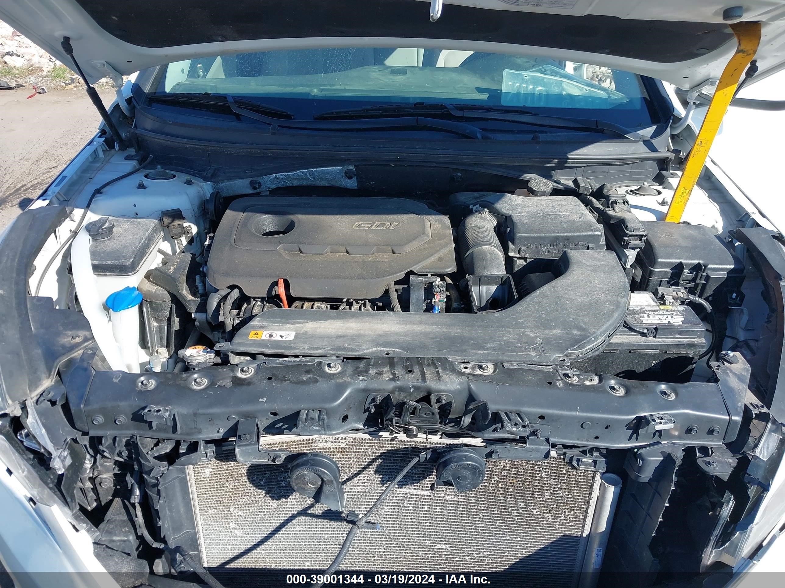 Photo 9 VIN: 5NPE24AF6HH575048 - HYUNDAI SONATA 