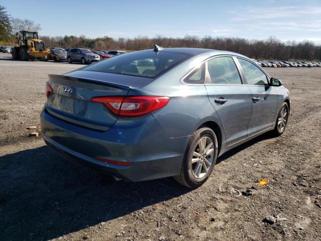 Photo 3 VIN: 5NPE24AF6HH575244 - HYUNDAI SONATA SE 