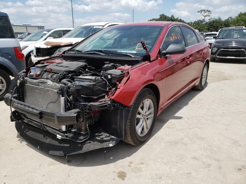 Photo 1 VIN: 5NPE24AF6HH576880 - HYUNDAI SONATA SE 