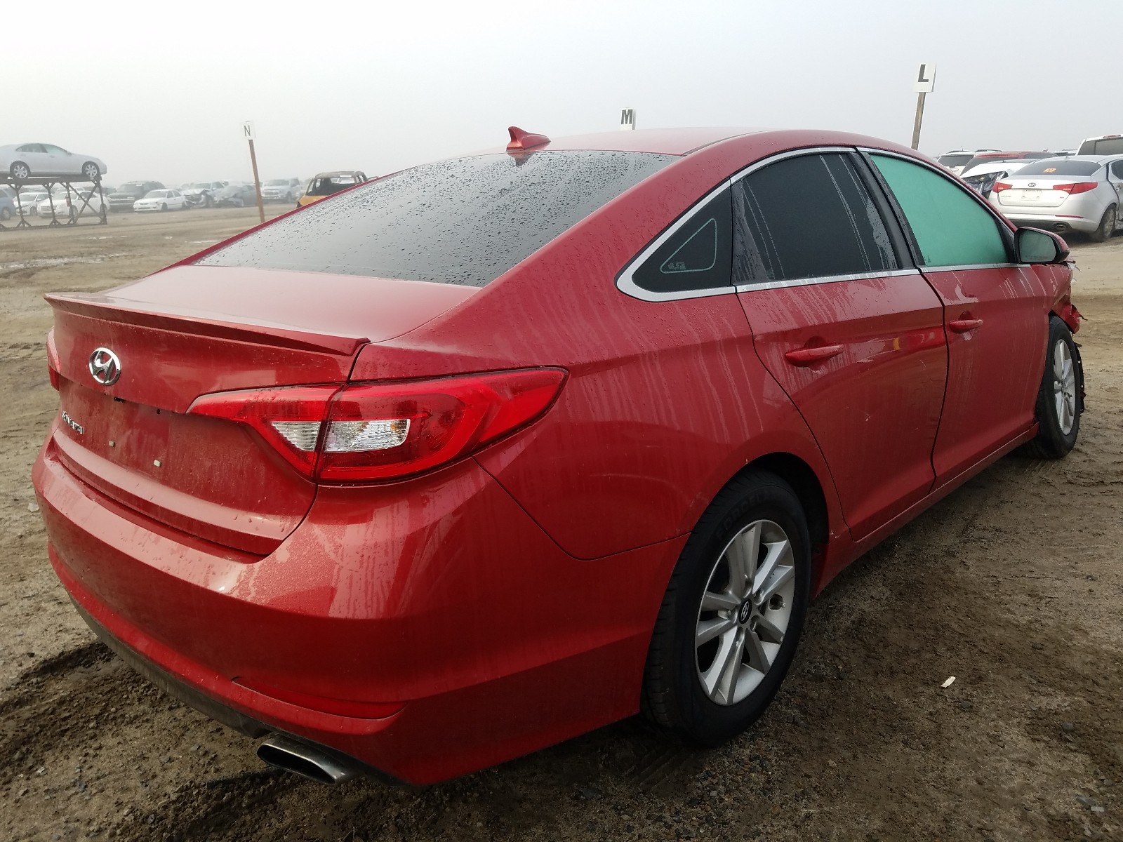 Photo 3 VIN: 5NPE24AF6HH576894 - HYUNDAI SONATA SE 