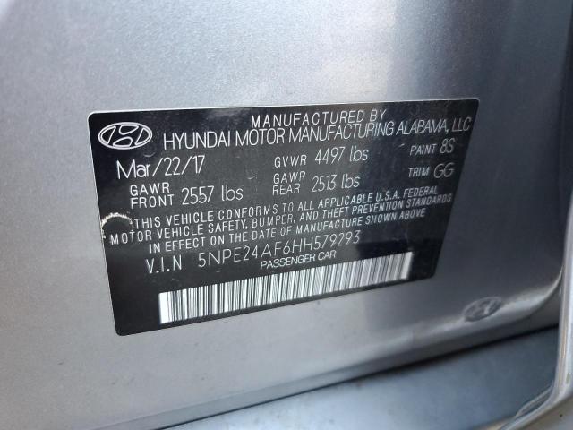 Photo 11 VIN: 5NPE24AF6HH579293 - HYUNDAI SONATA 