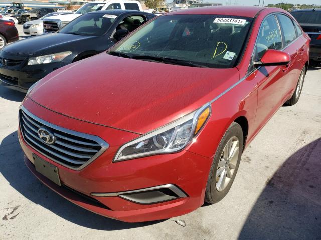 Photo 1 VIN: 5NPE24AF6HH580279 - HYUNDAI SONATA SE 