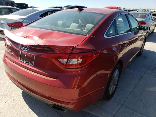 Photo 3 VIN: 5NPE24AF6HH580279 - HYUNDAI SONATA SE 