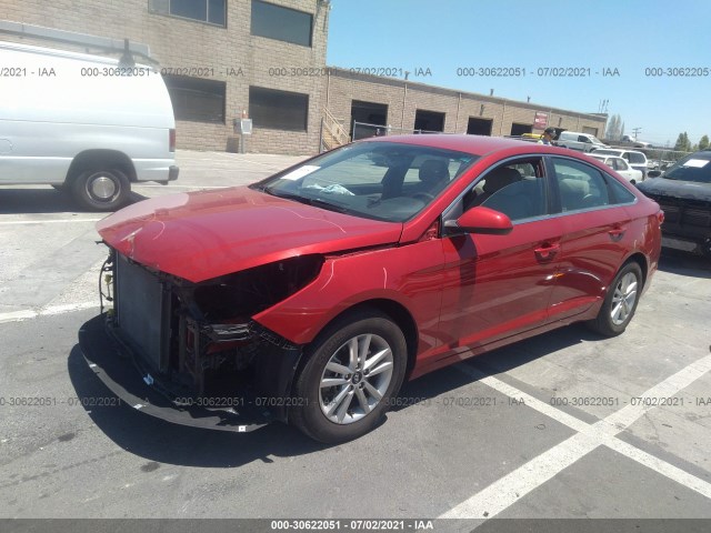 Photo 1 VIN: 5NPE24AF6HH581948 - HYUNDAI SONATA 