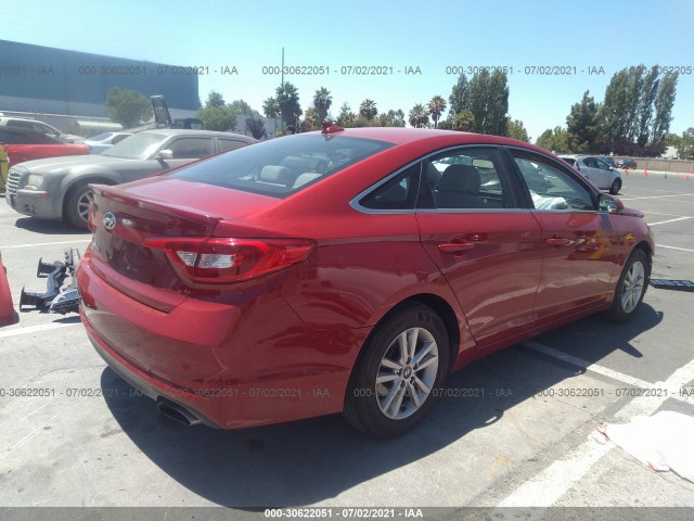 Photo 3 VIN: 5NPE24AF6HH581948 - HYUNDAI SONATA 