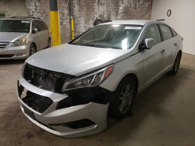 Photo 1 VIN: 5NPE24AF6HH584686 - HYUNDAI SONATA SE 