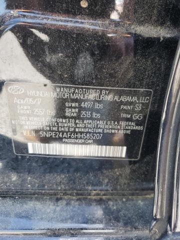 Photo 11 VIN: 5NPE24AF6HH585207 - HYUNDAI SONATA 