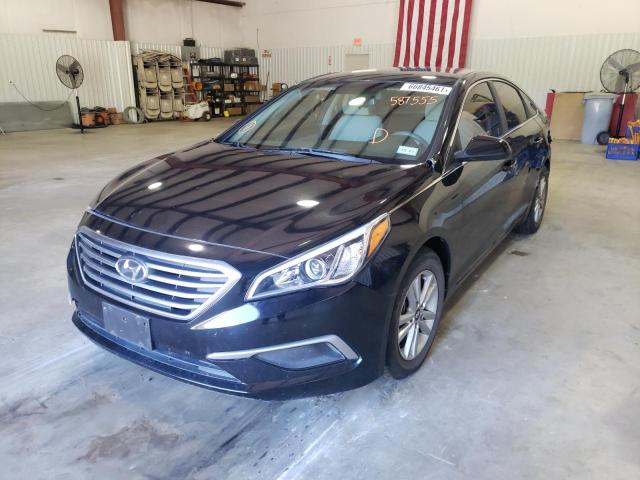 Photo 1 VIN: 5NPE24AF6HH587555 - HYUNDAI SONATA SE 