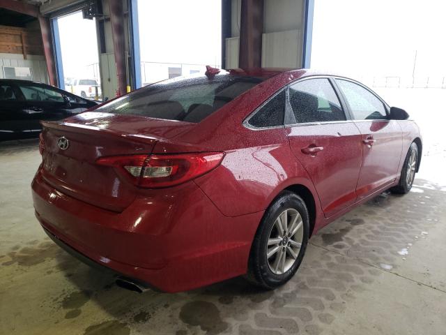 Photo 3 VIN: 5NPE24AF6HH594067 - HYUNDAI SONATA SE 