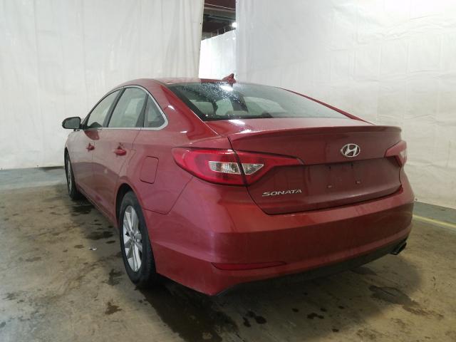 Photo 2 VIN: 5NPE24AF6HH595655 - HYUNDAI SONATA SE 