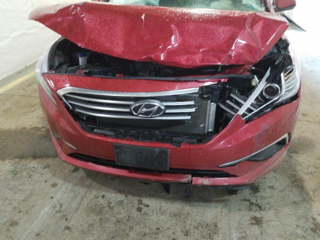 Photo 8 VIN: 5NPE24AF6HH595655 - HYUNDAI SONATA SE 