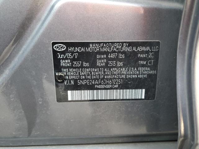 Photo 11 VIN: 5NPE24AF6JH612251 - HYUNDAI SONATA SE 