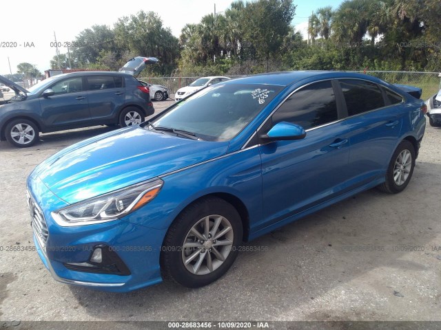 Photo 1 VIN: 5NPE24AF6JH615201 - HYUNDAI SONATA 