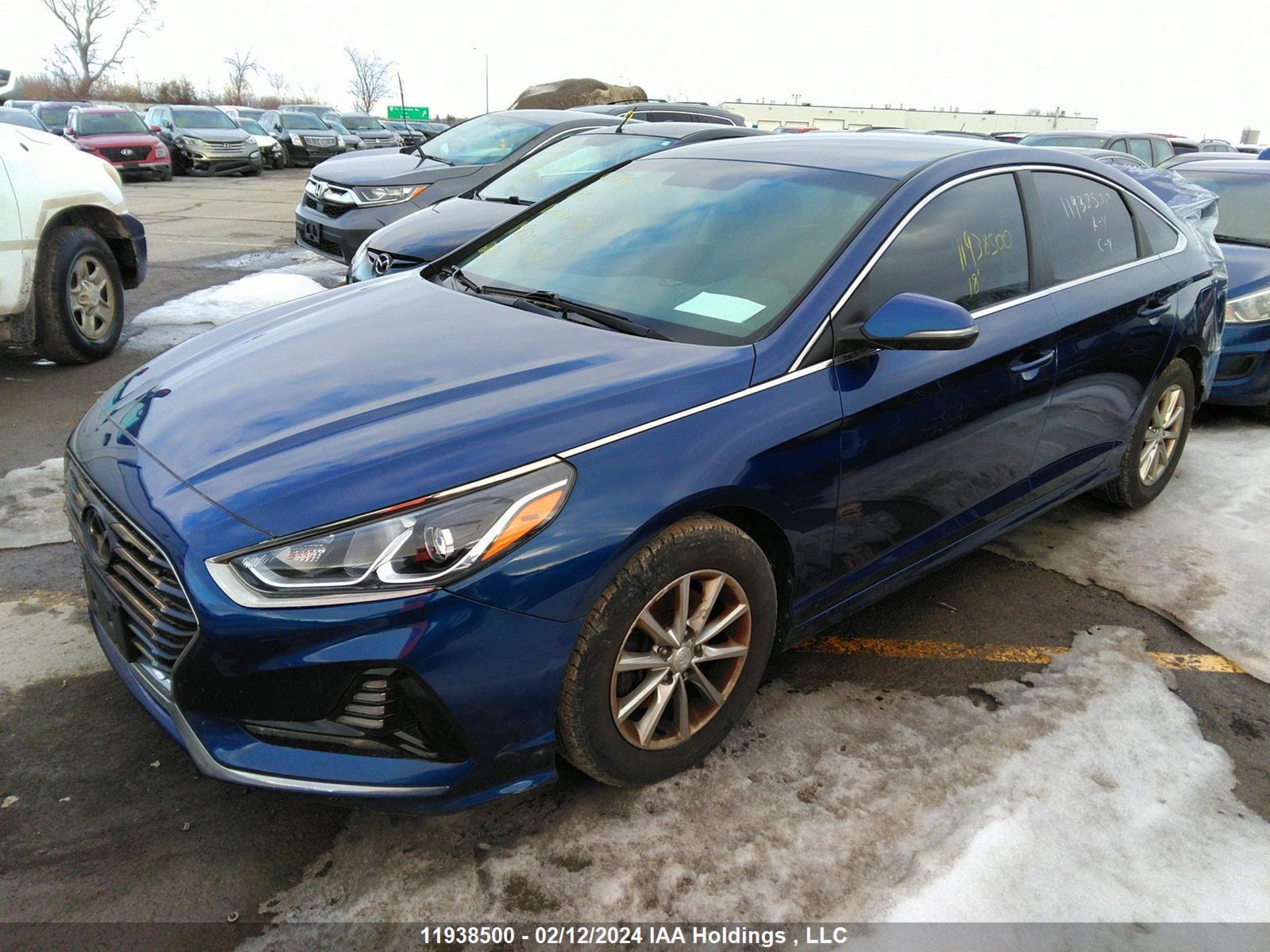 Photo 1 VIN: 5NPE24AF6JH617689 - HYUNDAI SONATA 