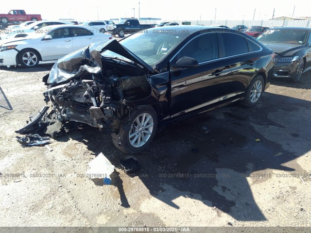 Photo 1 VIN: 5NPE24AF6JH625047 - HYUNDAI SONATA 