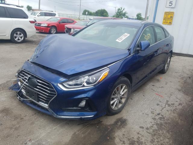 Photo 1 VIN: 5NPE24AF6JH661823 - HYUNDAI SONATA 