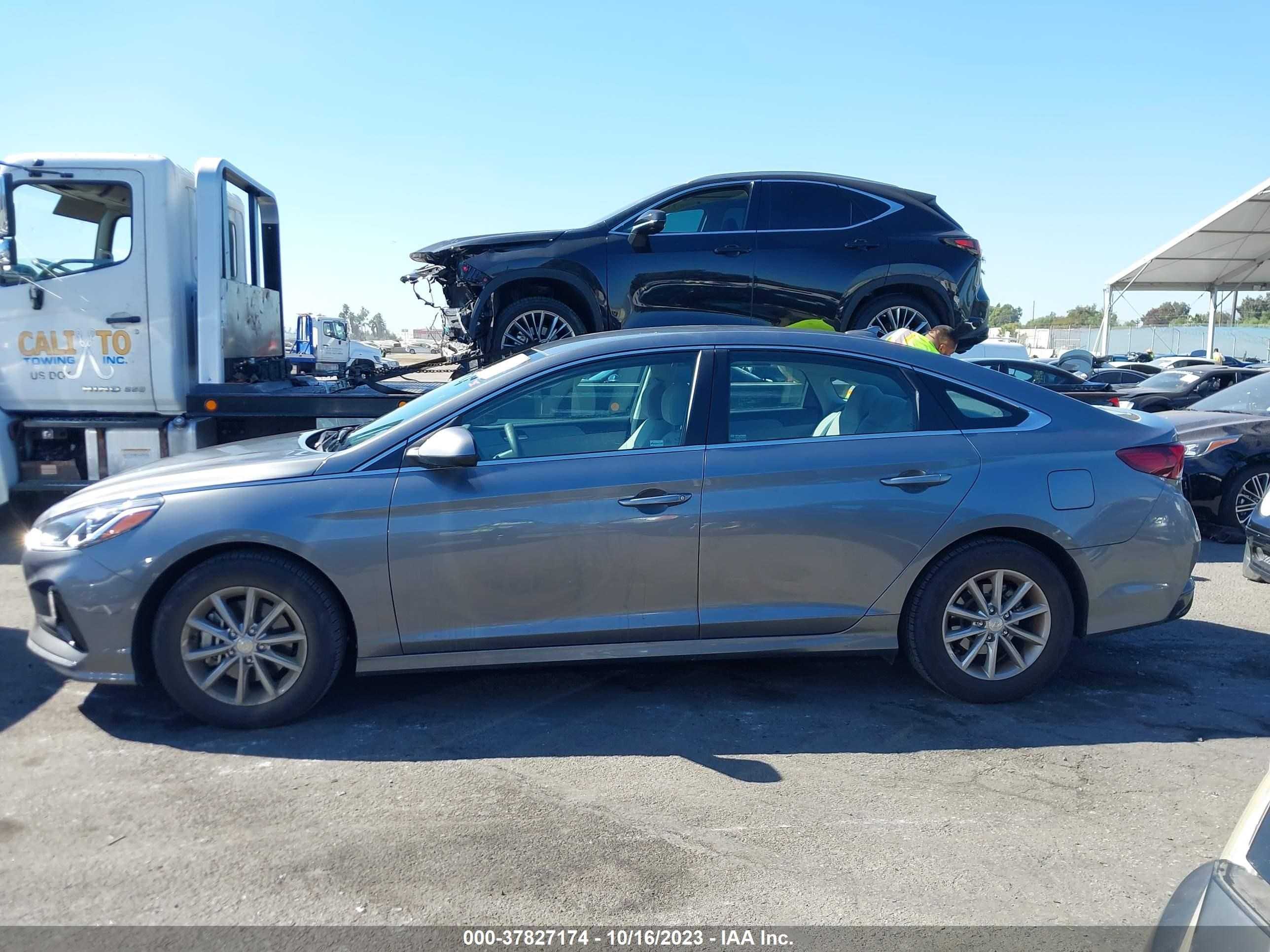 Photo 13 VIN: 5NPE24AF6JH676466 - HYUNDAI SONATA 