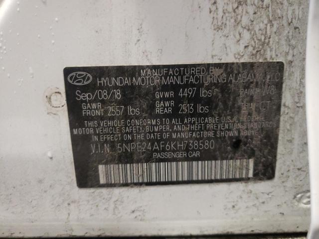 Photo 11 VIN: 5NPE24AF6KH738580 - HYUNDAI SONATA SE 