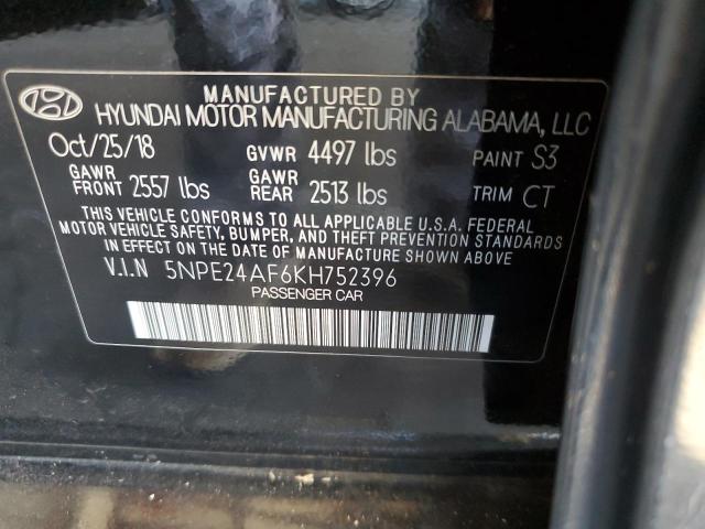 Photo 11 VIN: 5NPE24AF6KH752396 - HYUNDAI SONATA SE 