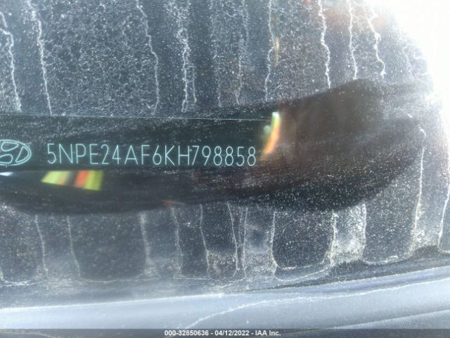 Photo 8 VIN: 5NPE24AF6KH798858 - HYUNDAI SONATA 