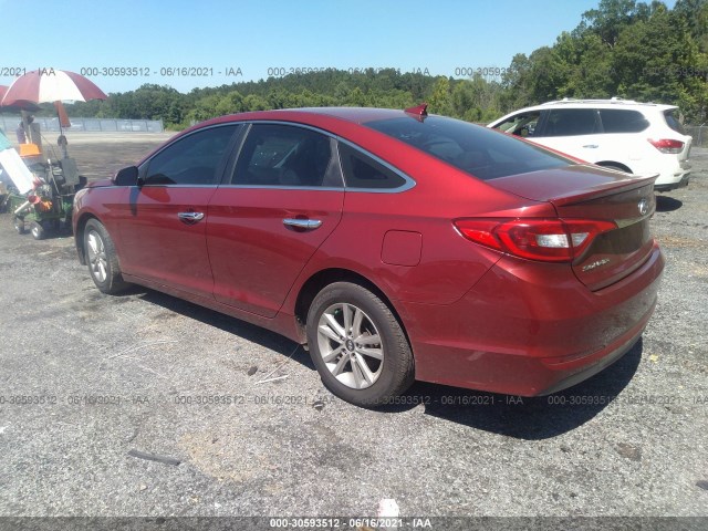 Photo 2 VIN: 5NPE24AF7FH001961 - HYUNDAI SONATA 