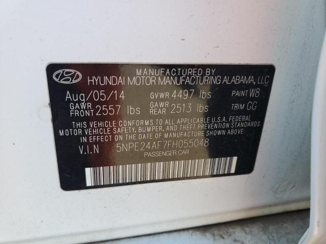 Photo 11 VIN: 5NPE24AF7FH055048 - HYUNDAI SONATA SE 