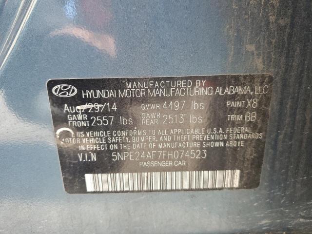 Photo 11 VIN: 5NPE24AF7FH074523 - HYUNDAI SONATA 