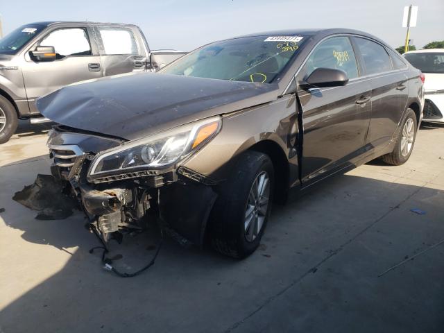 Photo 1 VIN: 5NPE24AF7FH077390 - HYUNDAI SONATA 