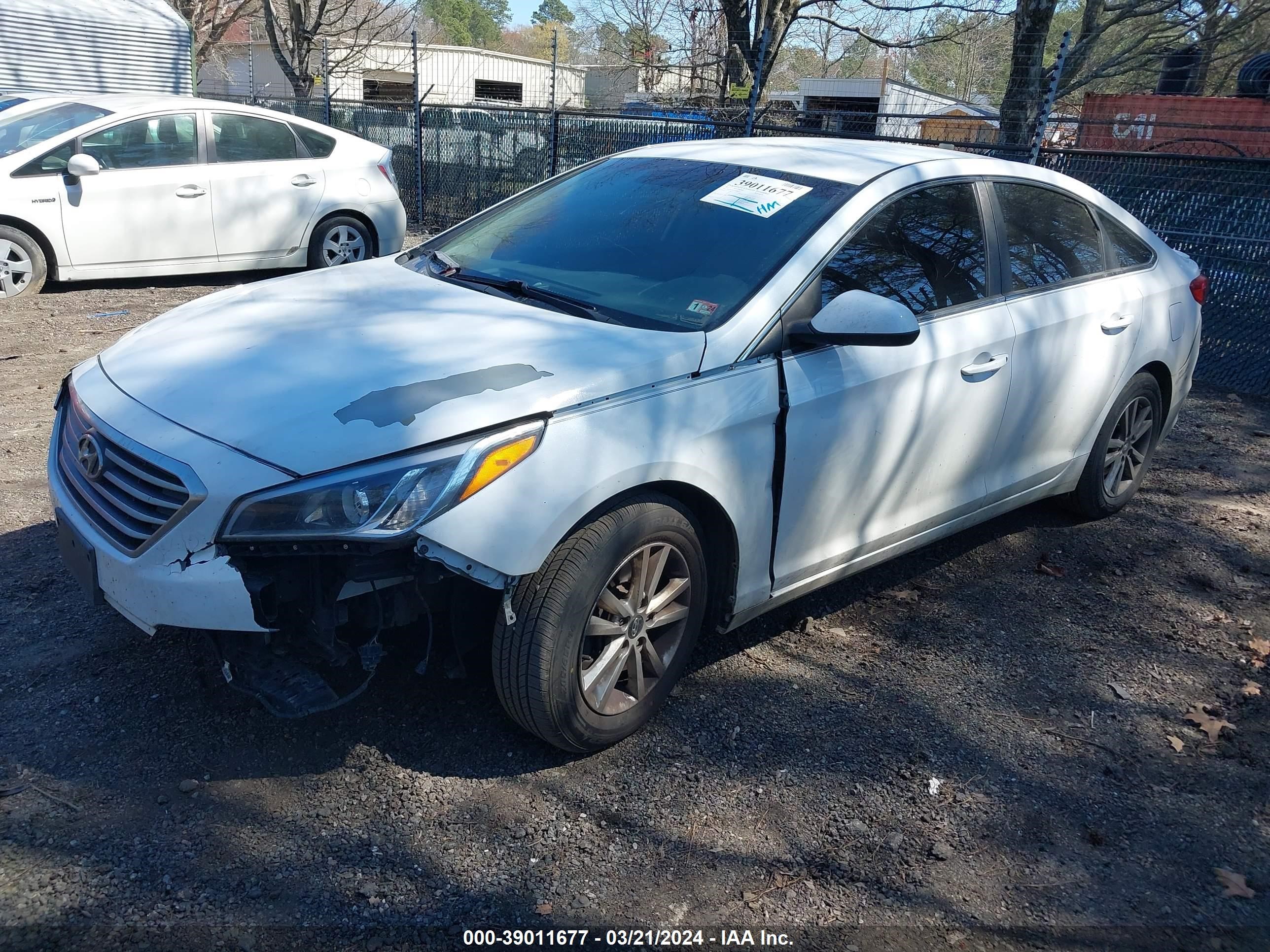 Photo 1 VIN: 5NPE24AF7FH088535 - HYUNDAI SONATA 