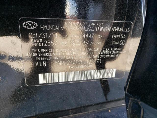 Photo 11 VIN: 5NPE24AF7FH122473 - HYUNDAI SONATA SE 