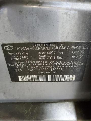 Photo 11 VIN: 5NPE24AF7FH130296 - HYUNDAI SONATA 