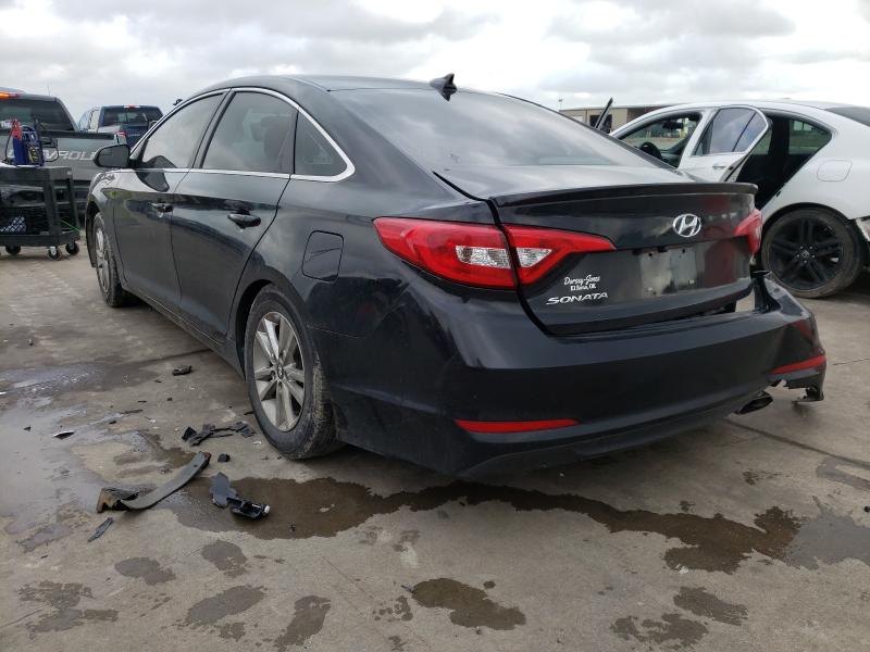 Photo 2 VIN: 5NPE24AF7FH133456 - HYUNDAI SONATA SE 