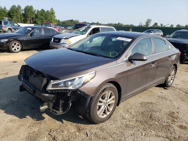 Photo 1 VIN: 5NPE24AF7FH135921 - HYUNDAI SONATA SE 