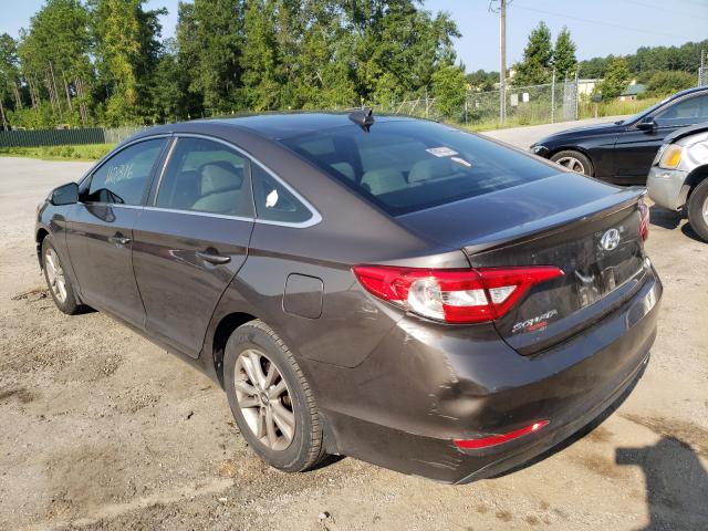 Photo 2 VIN: 5NPE24AF7FH135921 - HYUNDAI SONATA SE 