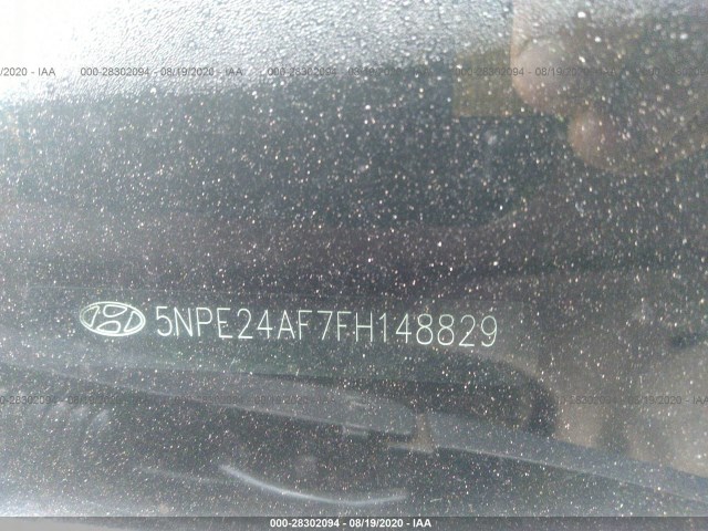 Photo 8 VIN: 5NPE24AF7FH148829 - HYUNDAI SONATA 