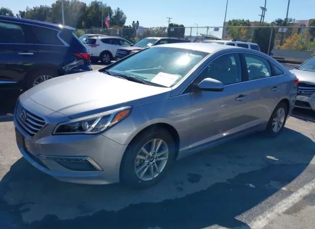 Photo 1 VIN: 5NPE24AF7FH166117 - HYUNDAI SONATA 