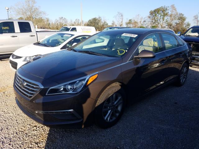 Photo 1 VIN: 5NPE24AF7FH166960 - HYUNDAI SONATA 