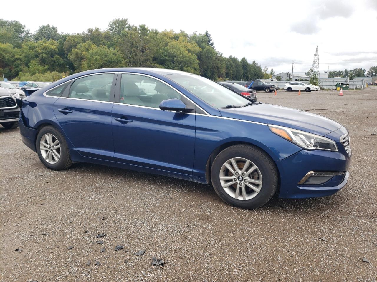 Photo 3 VIN: 5NPE24AF7FH191373 - HYUNDAI SONATA 