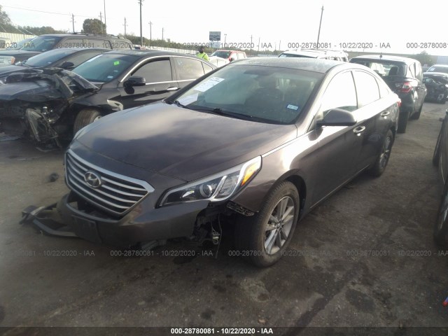 Photo 1 VIN: 5NPE24AF7FH202808 - HYUNDAI SONATA 