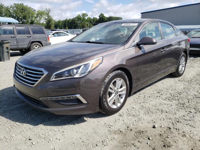 Photo 1 VIN: 5NPE24AF7FH206566 - HYUNDAI SONATA SE 