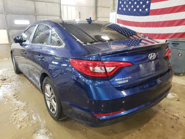 Photo 2 VIN: 5NPE24AF7FH210195 - HYUNDAI SONATA SE 