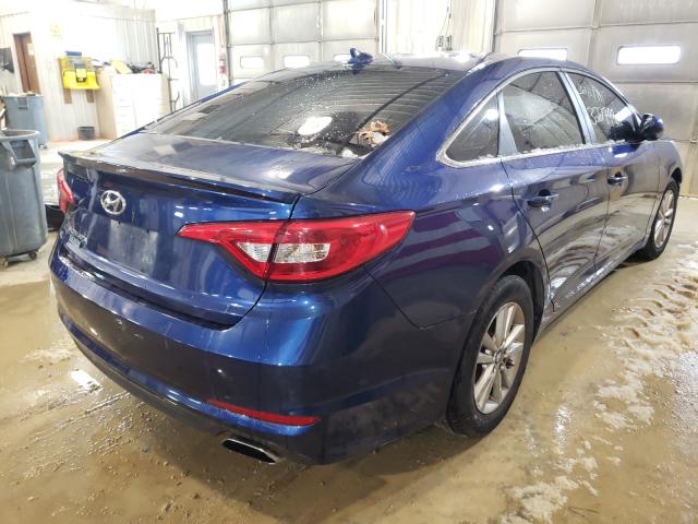 Photo 3 VIN: 5NPE24AF7FH210195 - HYUNDAI SONATA SE 