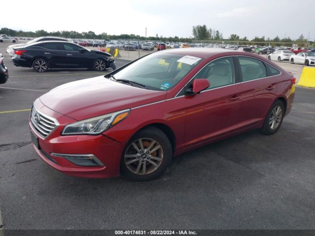 Photo 1 VIN: 5NPE24AF7FH216286 - HYUNDAI SONATA 