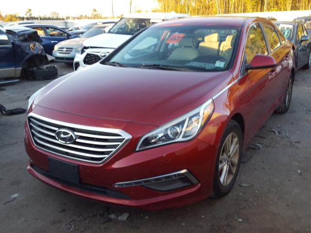 Photo 1 VIN: 5NPE24AF7FH221407 - HYUNDAI SONATA SE 