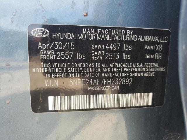 Photo 11 VIN: 5NPE24AF7FH232892 - HYUNDAI SONATA SE 