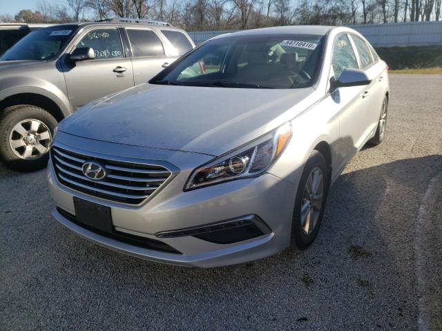 Photo 1 VIN: 5NPE24AF7FH238921 - HYUNDAI SONATA SE 