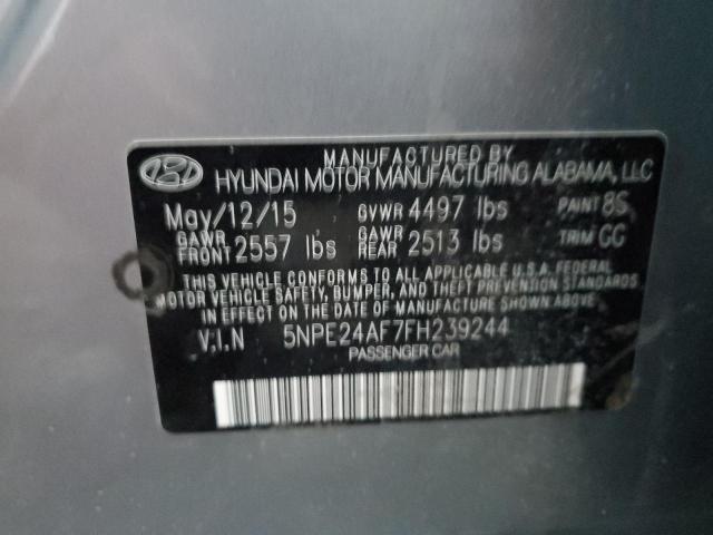 Photo 11 VIN: 5NPE24AF7FH239244 - HYUNDAI SONATA SE 